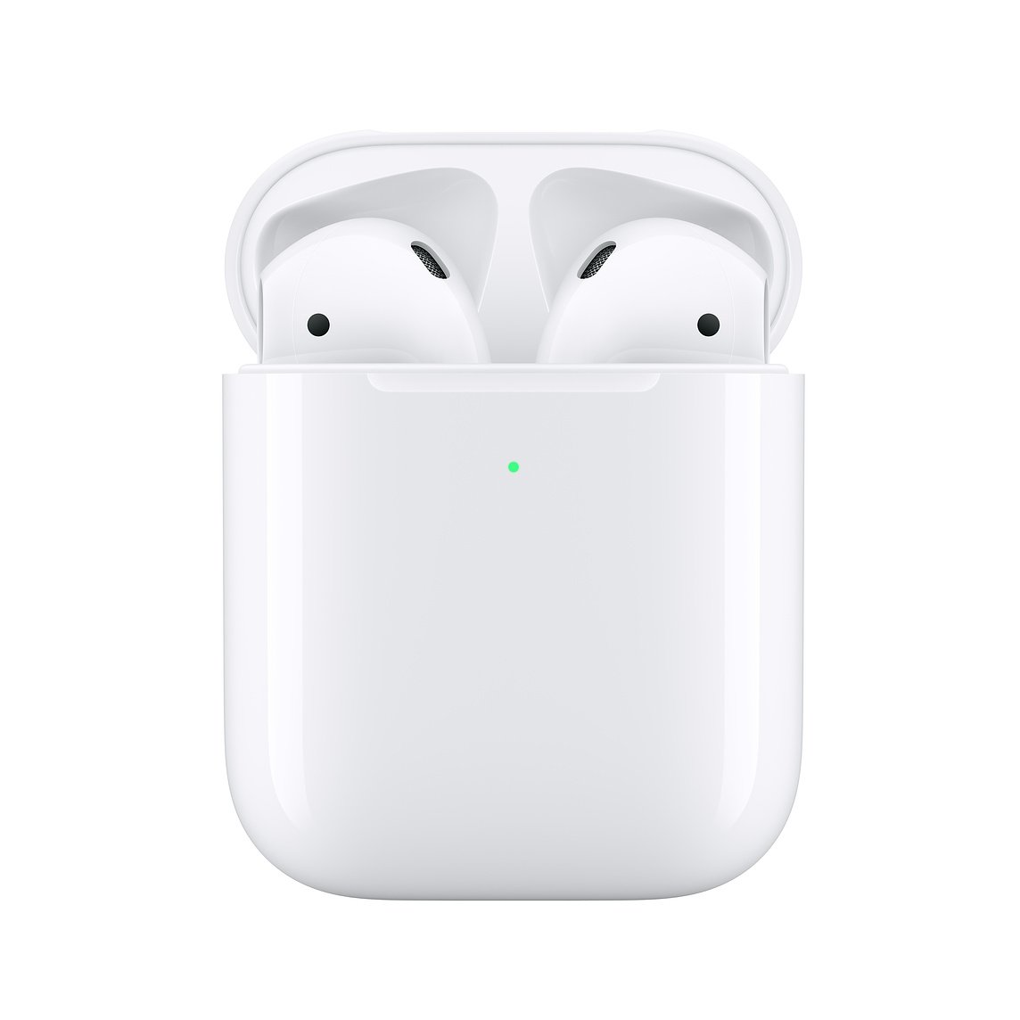 Apple AirPods with Wireless Charging Case - Automatically on,